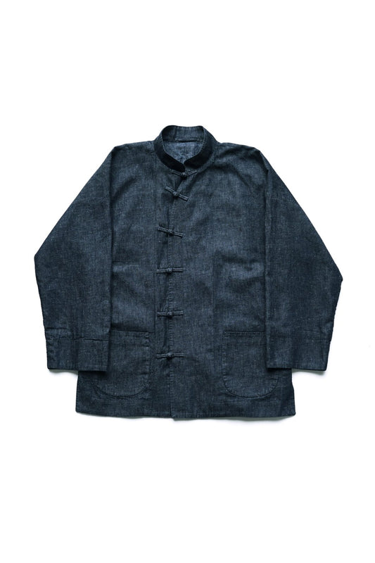 OLD JOE - ORIENTAL KNOT BUTTON JACKET - INDIGO