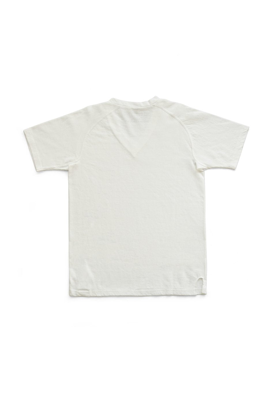 Nigel Cabourn woman - V NECK T-SHIRT - WHITE