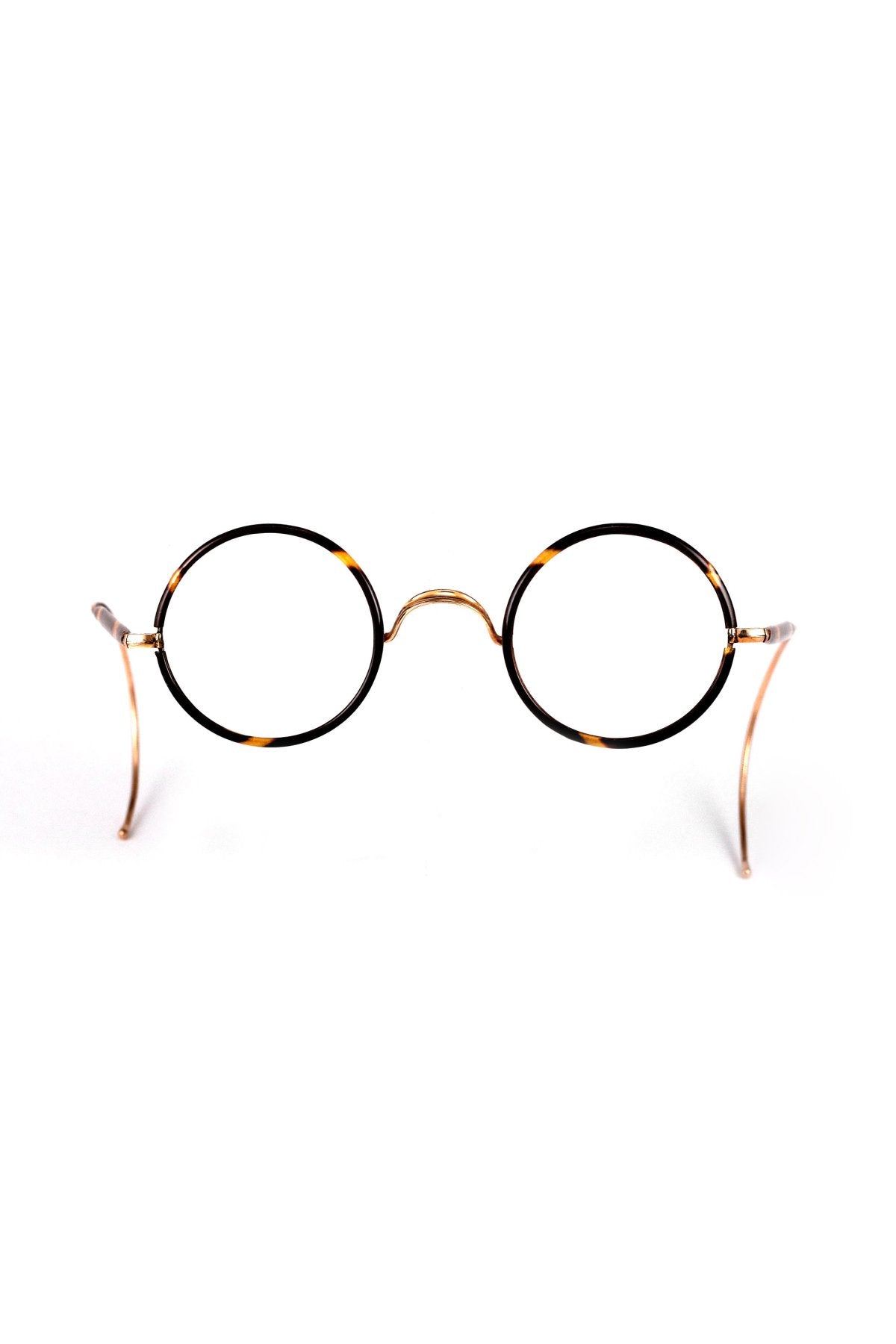 1930s BRITISH ANTIQUE ROUND EYEGLASS - OPT-884