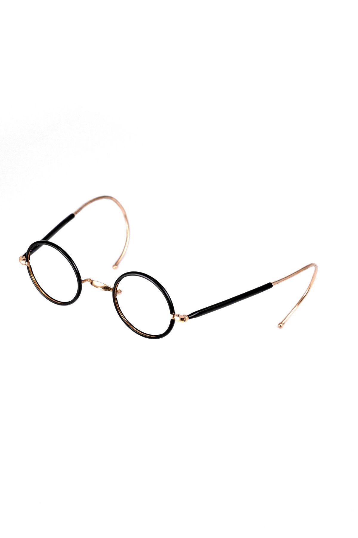 1930s BRITISH ANTIQUE ROUND EYEGLASS - OPT-885