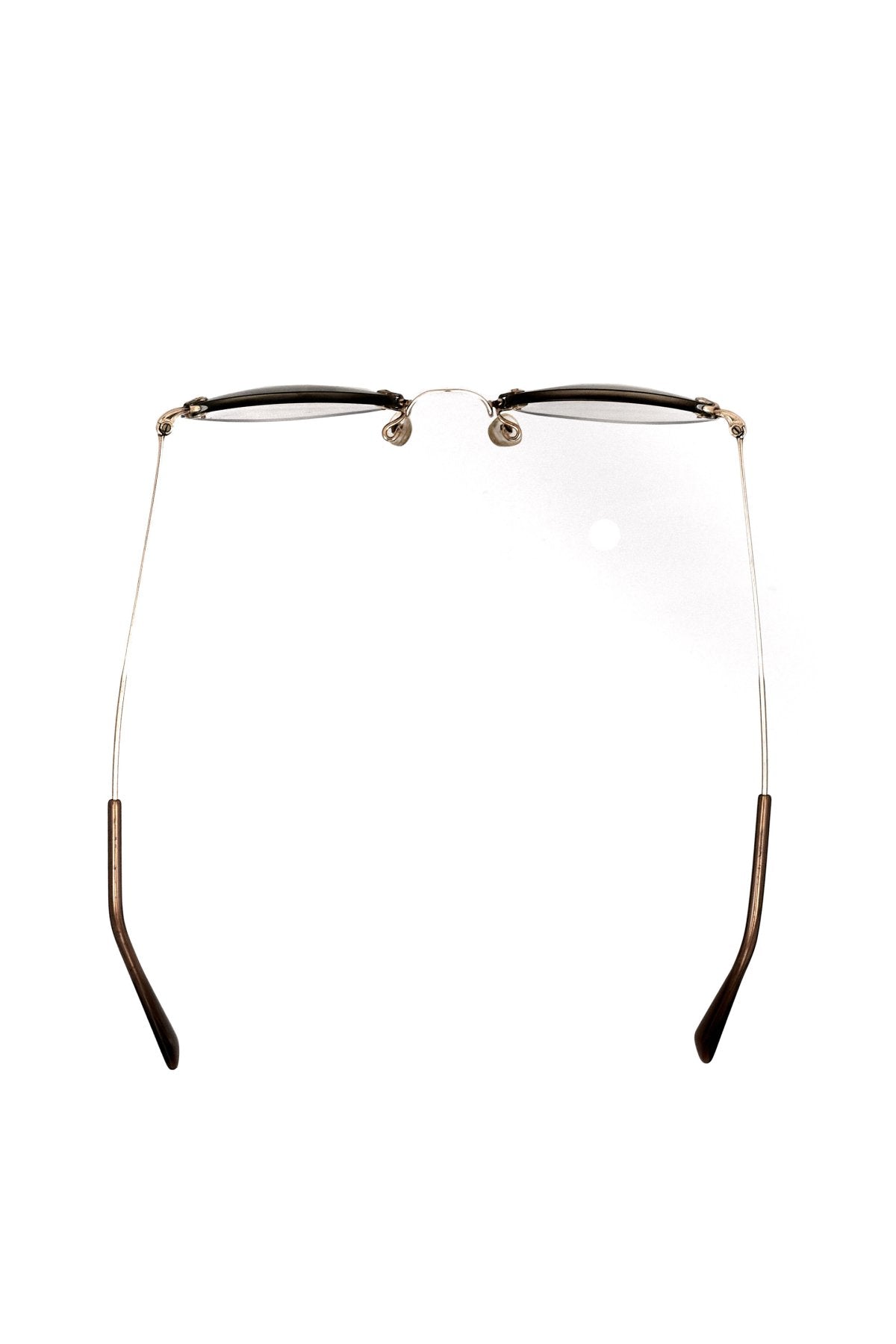 1970s ALGHA BRITISH VINTAGE EYEWEAR 2POINT ROUND - OPT-887