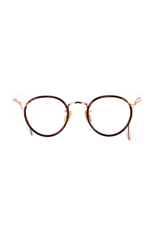 1970s ALGHA BRITISH VINTAGE EYEWEAR ROUND - OPT-886