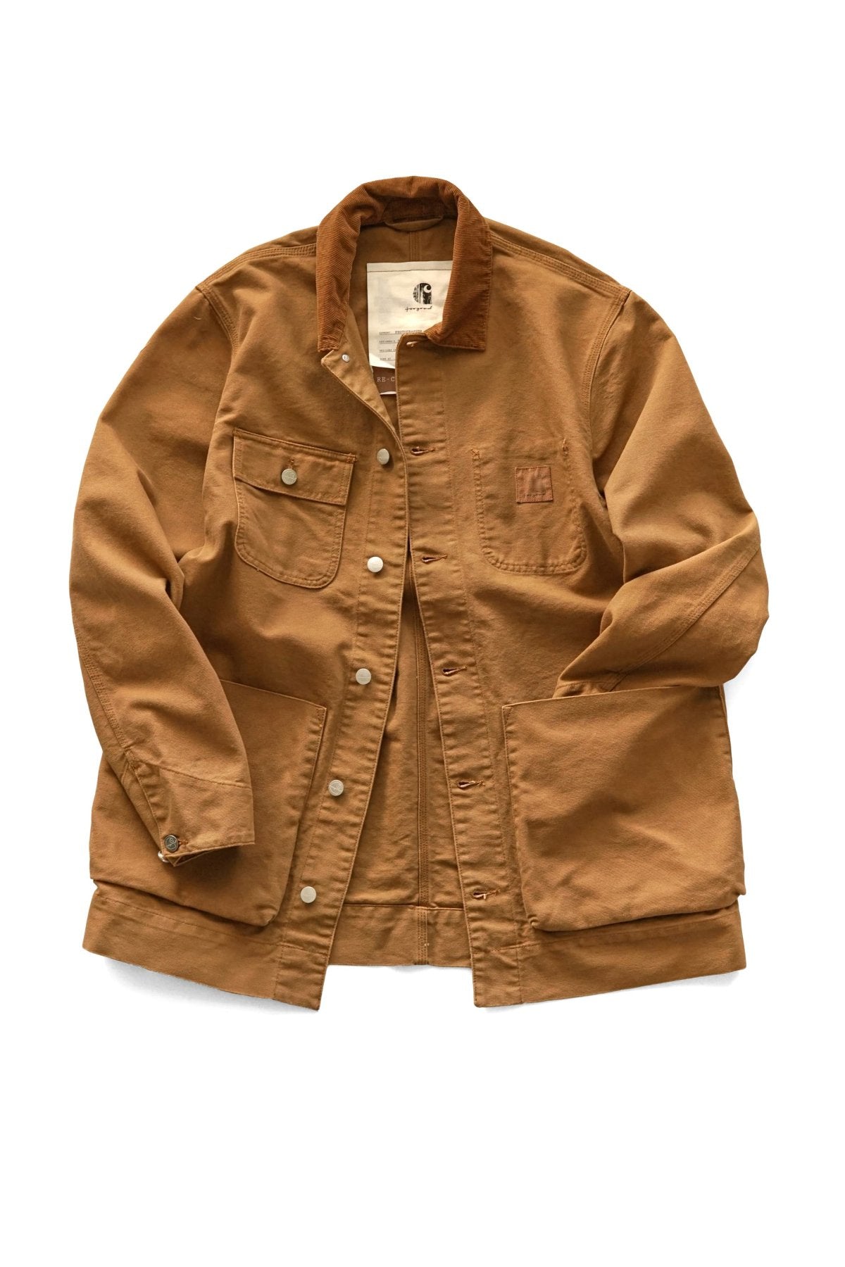 Carhartt WIP X TOOGOOD - THE  PHOTOGRAPHER X MICHIGAN COAT - HAMILTON BROWN