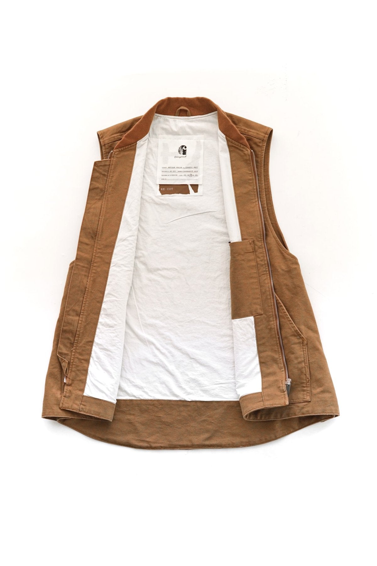 Carhartt WIP X TOOGOOD - THE ANTIQUE DEALER X CLASSIC VEST - HAMILTON BROWN