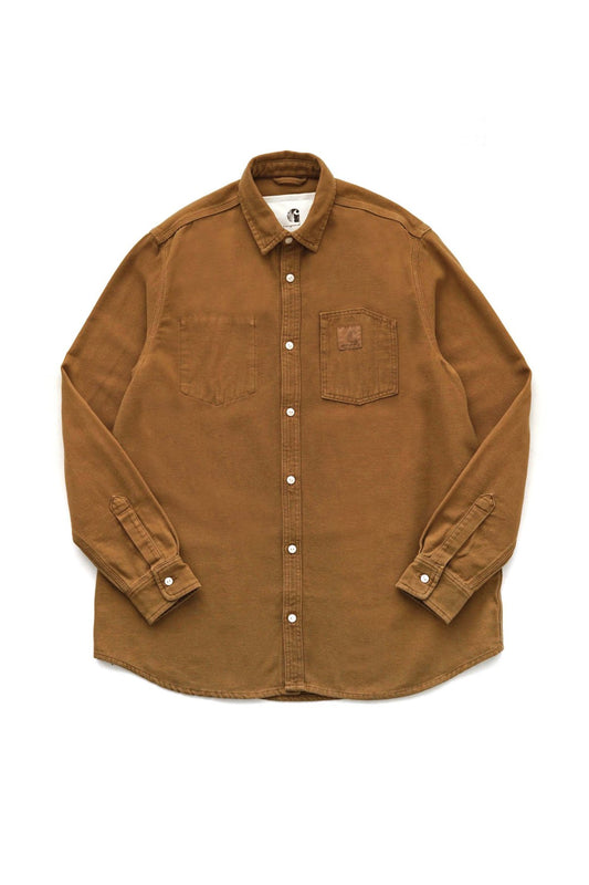 Carhartt WIP X TOOGOOD - THE DRAUGHTSMAN X TONY SHIRT - HAMILTON BROWN