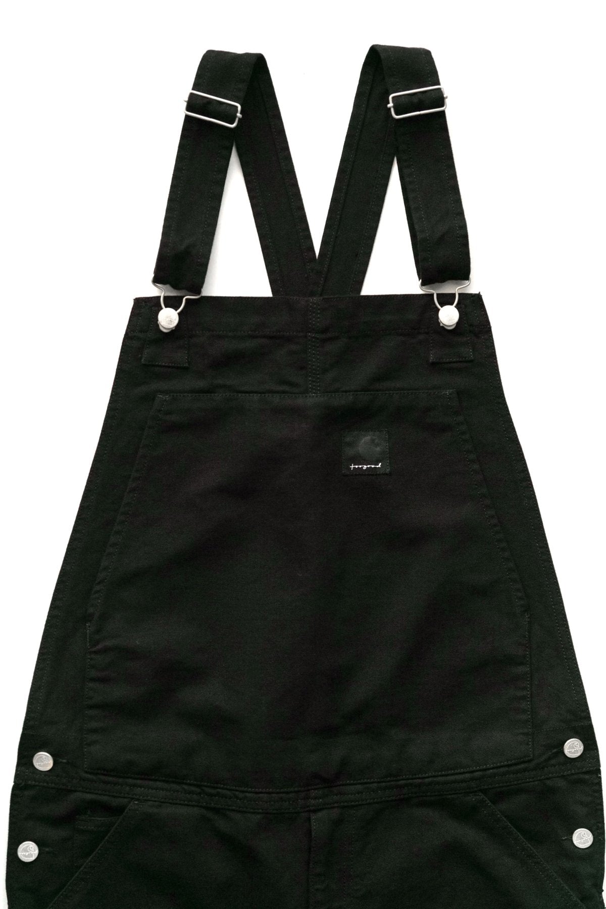 Carhartt WIP X TOOGOOD - THE FARMER X BIB OVERALL - BLACK