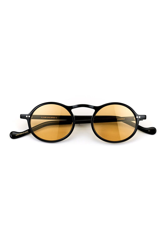 OLD JOE - O.J. GLOBE SPECS OPTICAL Co - FIZGERALD - BLACK × BEIGE