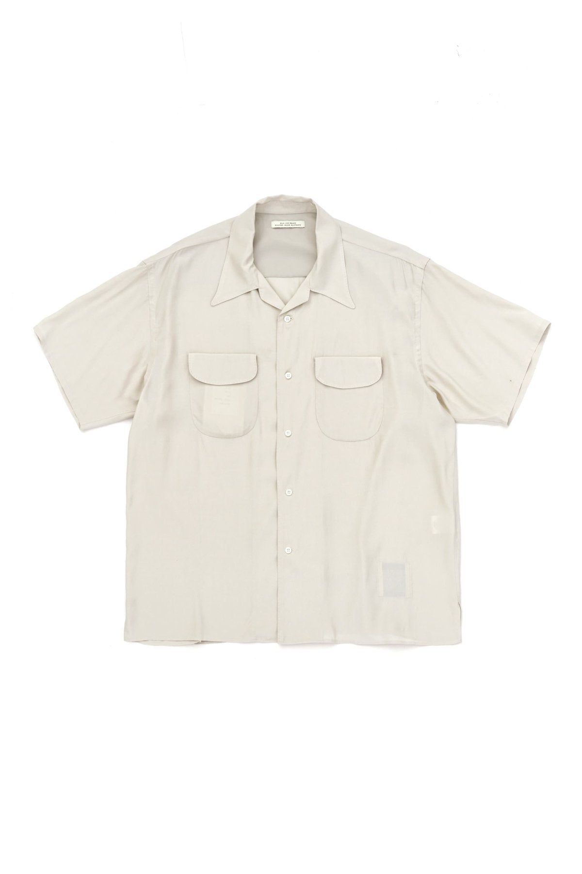 OLD JOE - SWALLOW COLLAR NASSOU SHIRTS S/S - MINK