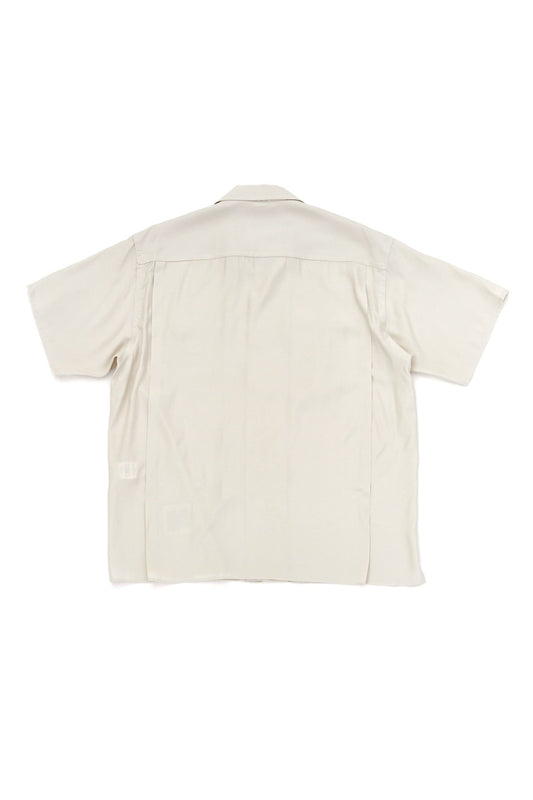 OLD JOE - SWALLOW COLLAR NASSOU SHIRTS S/S - MINK