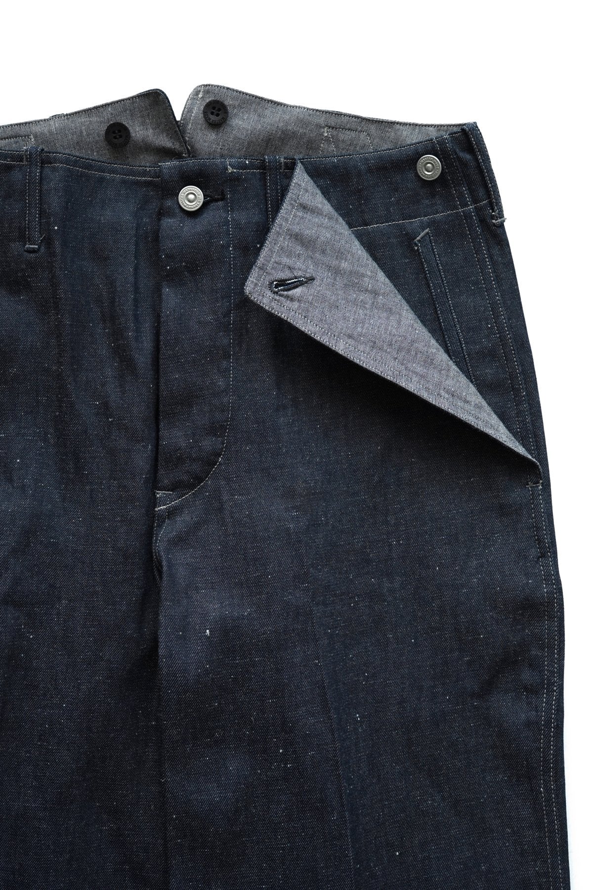 OLD JOE - BUCKLE BACK SAILOR TROUSER - INDIGO