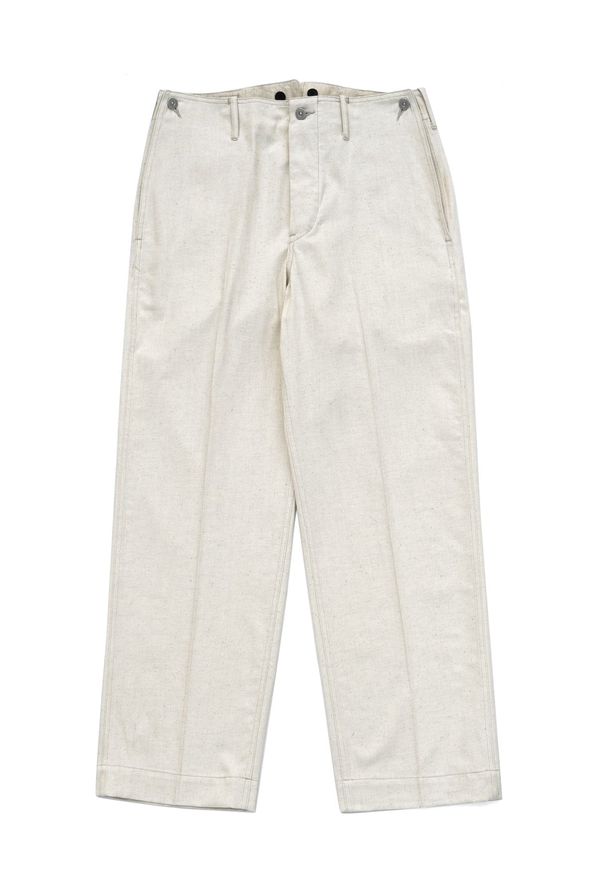 OLD JOE - BUCKLE BACK SAILOR TROUSER - BONE