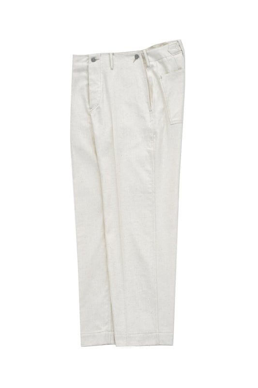 OLD JOE - BUCKLE BACK SAILOR TROUSER - BONE