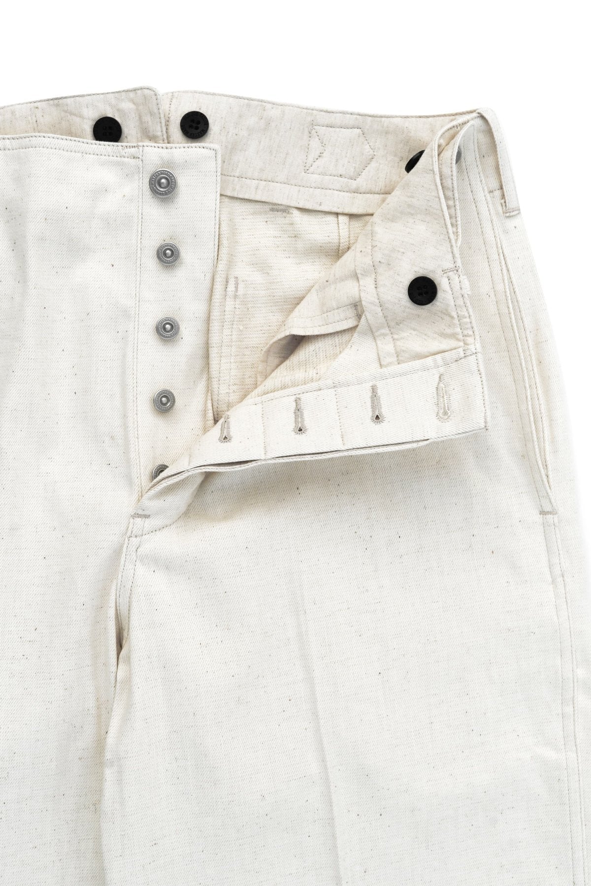 OLD JOE - BUCKLE BACK SAILOR TROUSER - BONE