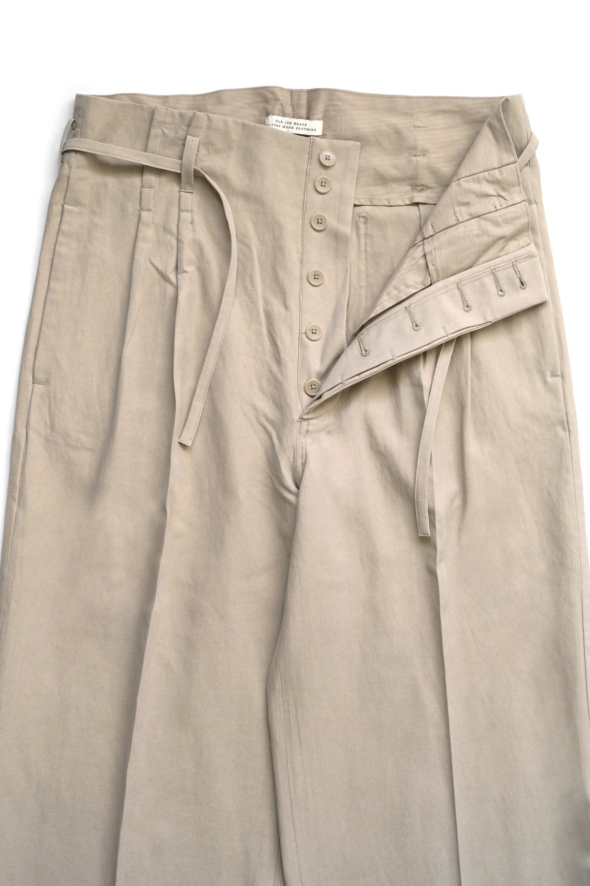 OLD JOE - STRING WAIST WORK TROUSER - DUNE