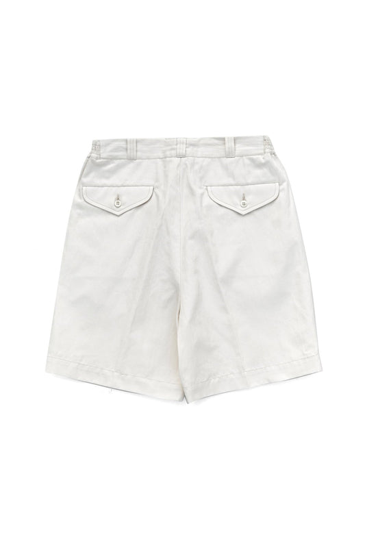 OLD JOE - FRONT TUCK ARMY SHORTS - BONE