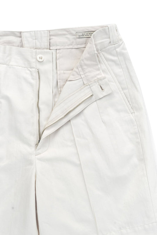 OLD JOE - FRONT TUCK ARMY SHORTS - BONE