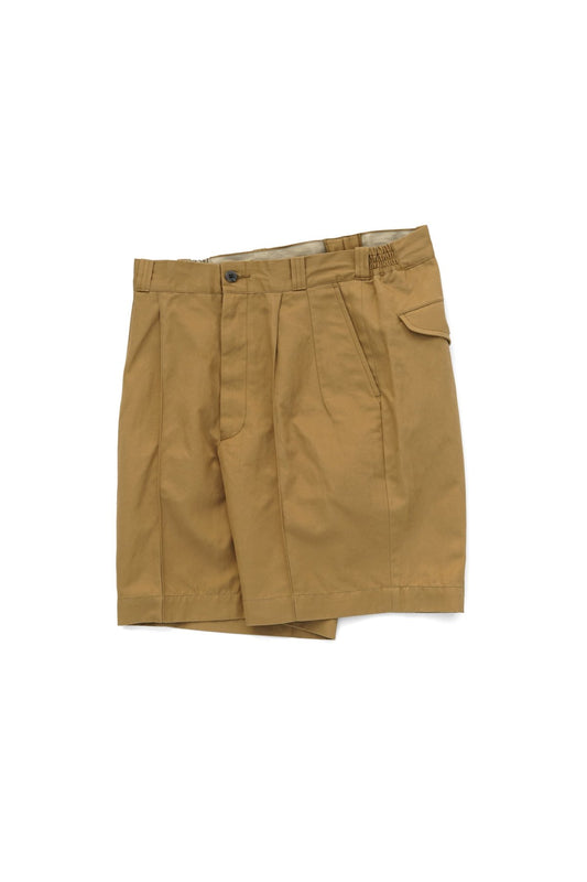 OLD JOE - FRONT TUCK ARMY SHORTS - SAND