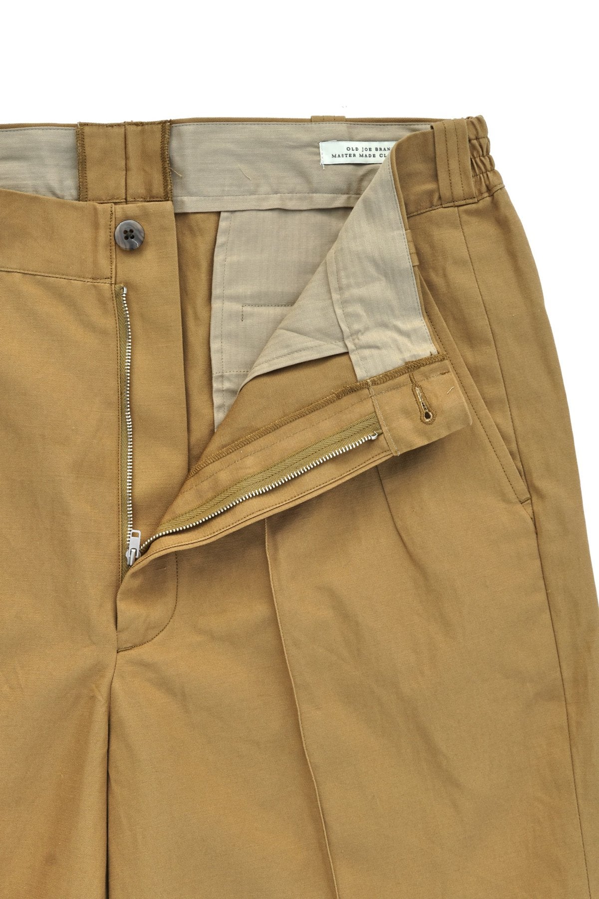 OLD JOE - FRONT TUCK ARMY SHORTS - SAND