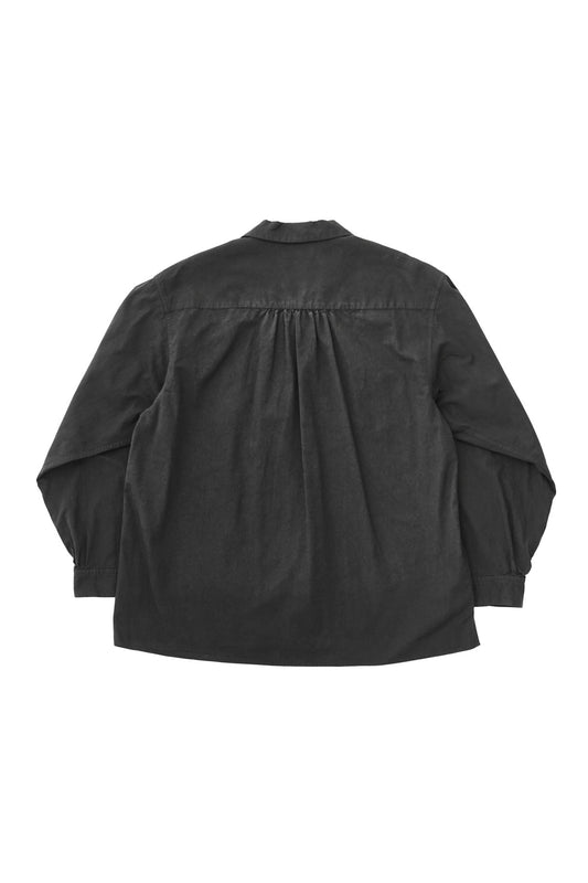 OLD JOE - SWALLOW COLLAR SPORTS SHIRTS - GRAPHITE