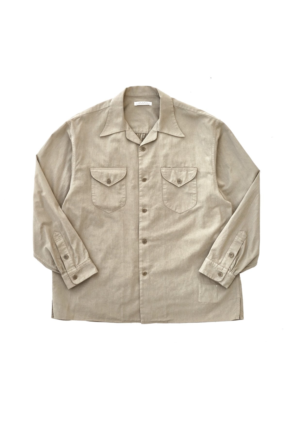 OLD JOE - SWALLOW COLLAR SPORTS SHIRTS - EUCALYPTUS