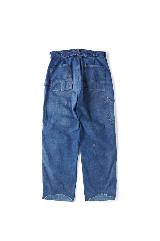 OLD JOE - DOUBLE CLOTH FRONT TROUSER - SCAR FACE