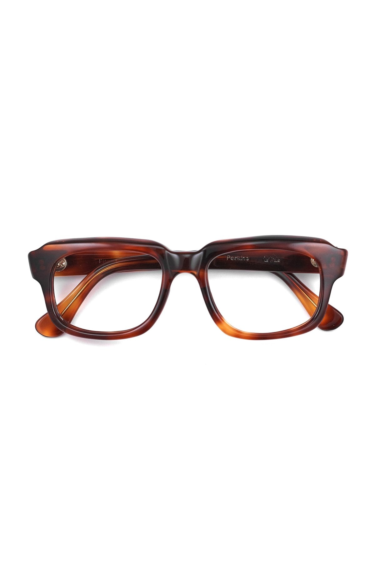 1960s FRAME FRANCE VINTAGE EYEGLASS AMBER - OPT-903