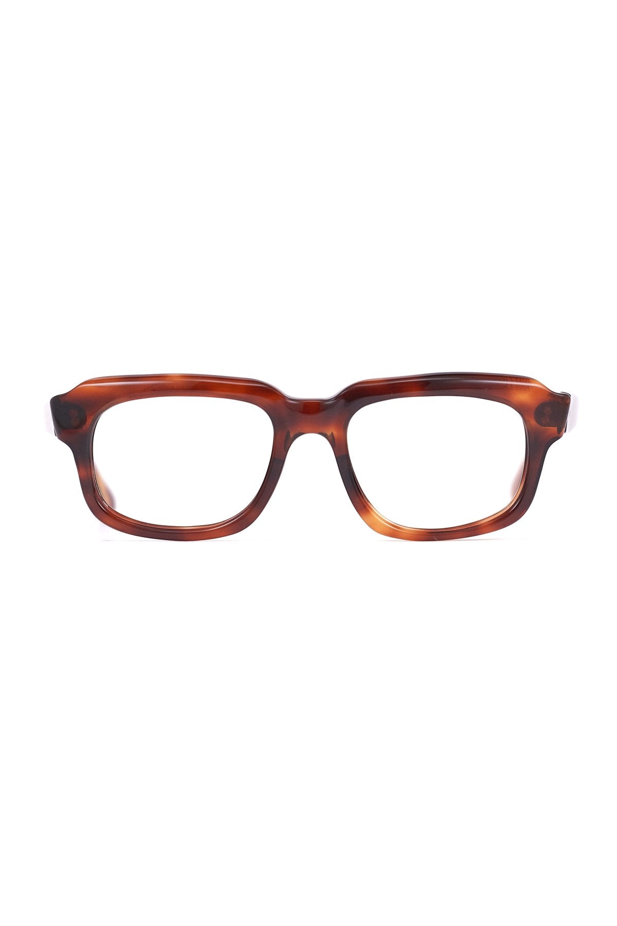 1960s FRAME FRANCE VINTAGE EYEGLASS AMBER - OPT-903