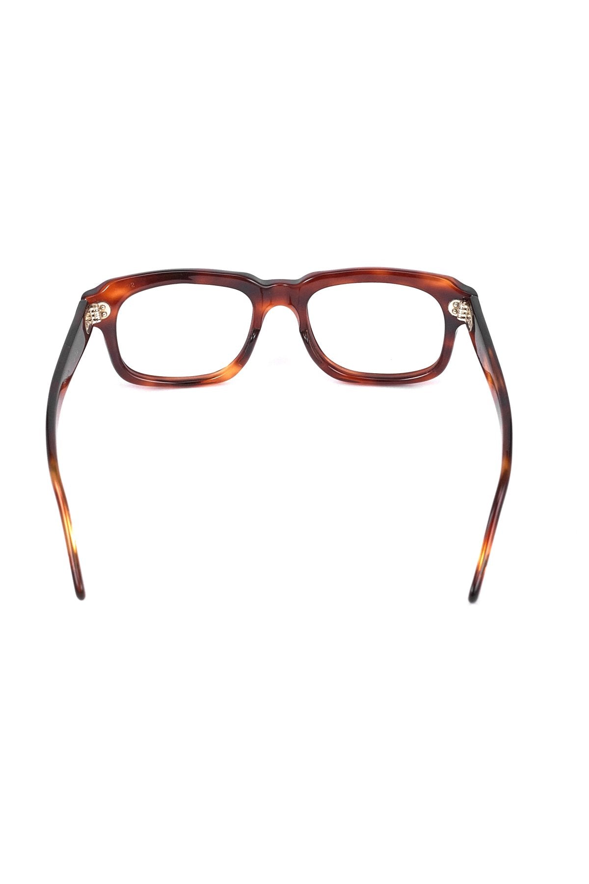 1960s FRAME FRANCE VINTAGE EYEGLASS AMBER - OPT-903