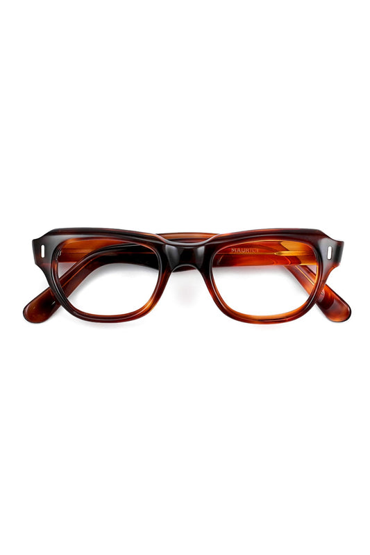 1960s FRAME FRANCE VINTAGE EYEGLASS AMBER - OPT-904