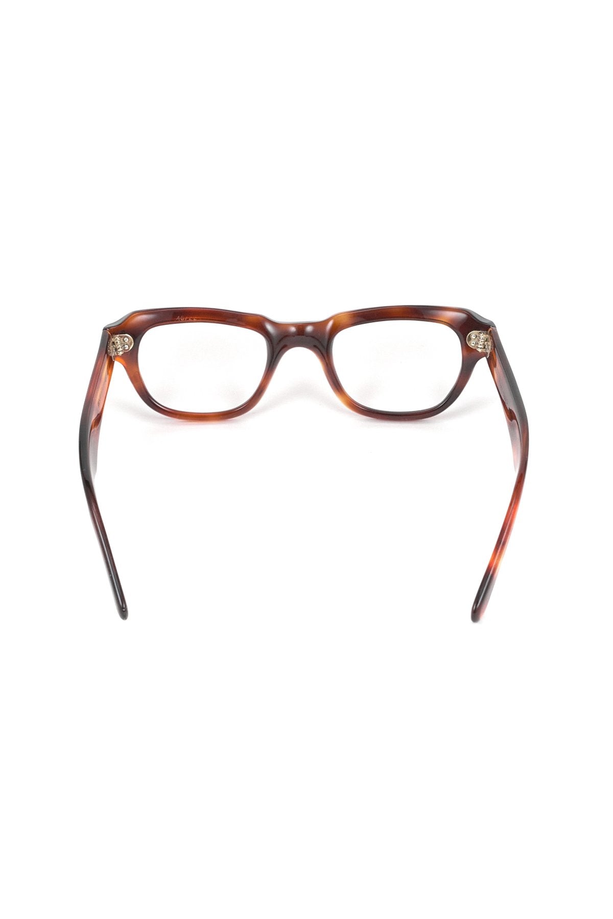 1960s FRAME FRANCE VINTAGE EYEGLASS AMBER - OPT-904