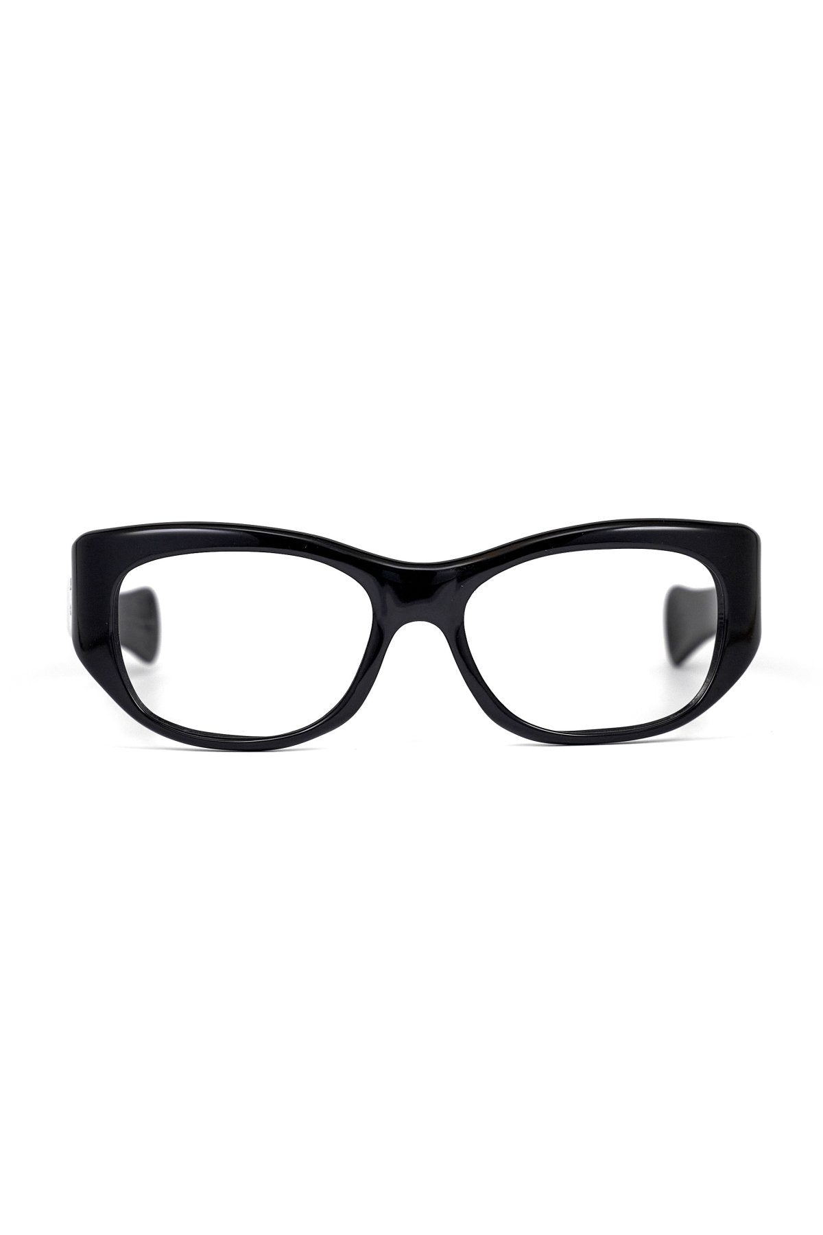 1960s FRAME FRANCE VINTAGE EYEGLASS BLACK - OPT-914