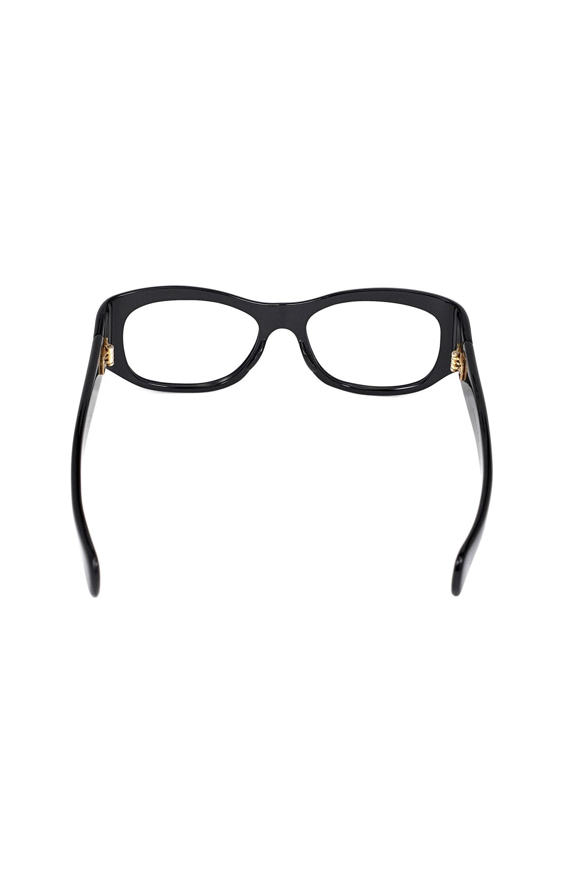 1960s FRAME FRANCE VINTAGE EYEGLASS BLACK - OPT-914