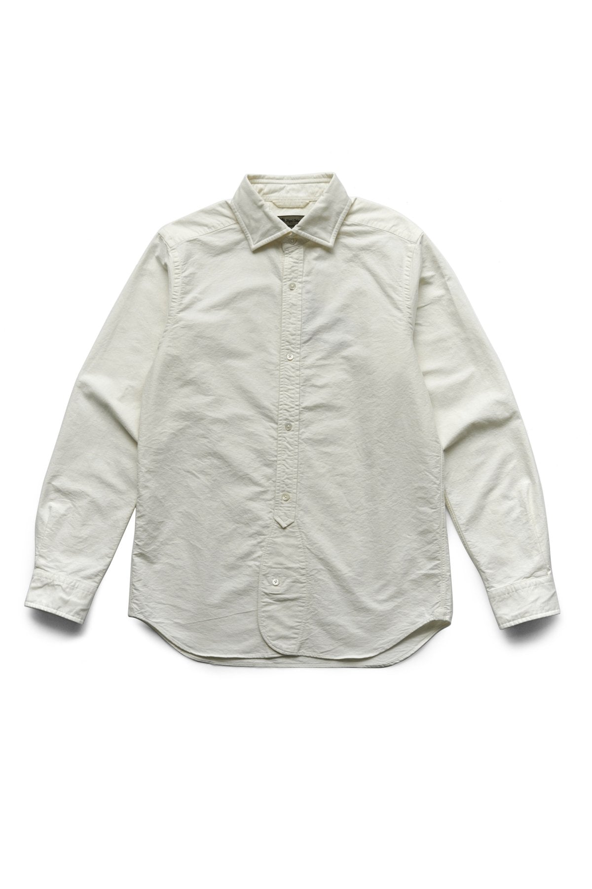 Nigel Cabourn - BRITISH OFFICERS SHIRT - WHITE