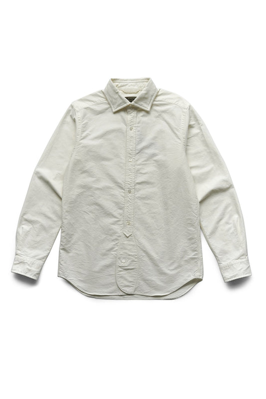 Nigel Cabourn - BRITISH OFFICERS SHIRT - WHITE