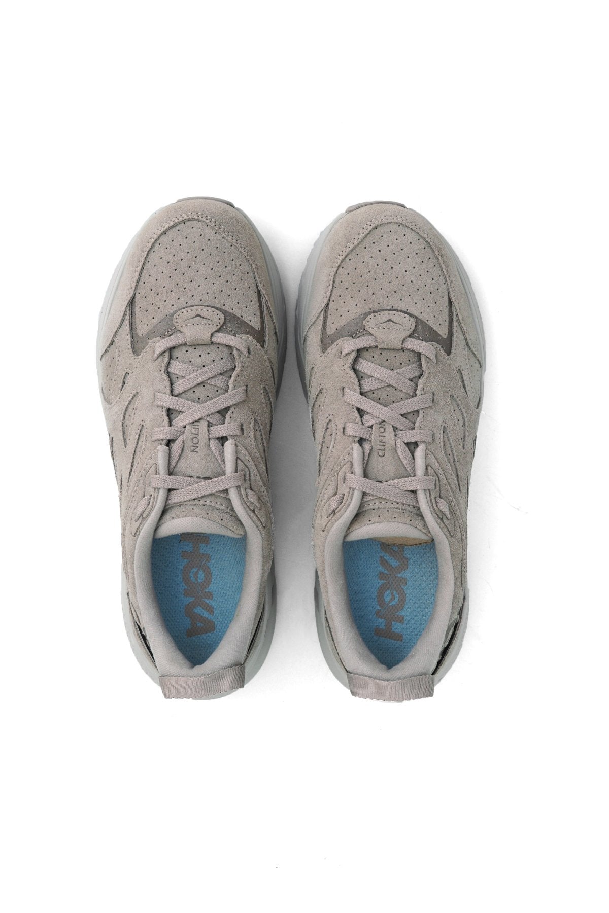 HOKA ONE ONE - U CLIFTON L SUEDE - SIMPLY TAUPE/PUMICE STONE