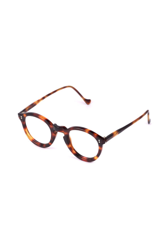 1950s - FRANCE VINTAGE EYEGLASS PANTO DEMI AMBER - OPT-918