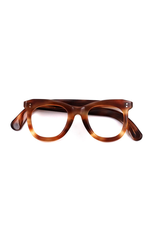 1950s HAND MADE  FRANCE VINTAGE EYEGLASS  HONEY AMBER - OPT-921