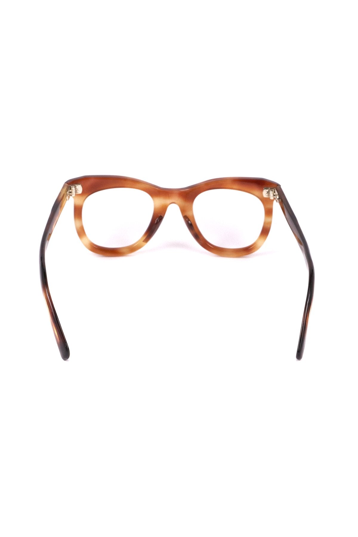 1950s HAND MADE  FRANCE VINTAGE EYEGLASS  HONEY AMBER - OPT-921