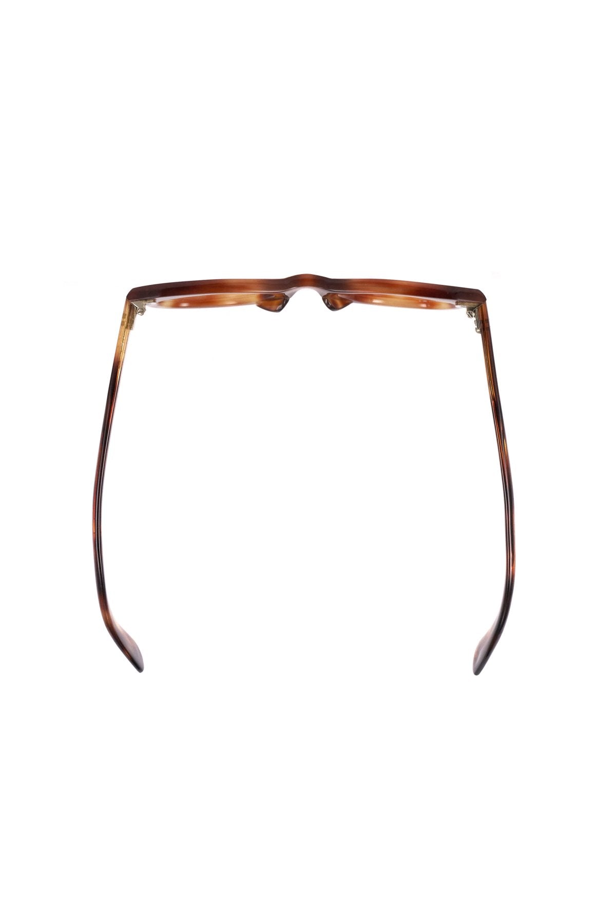 1950s HAND MADE  FRANCE VINTAGE EYEGLASS  HONEY AMBER - OPT-921