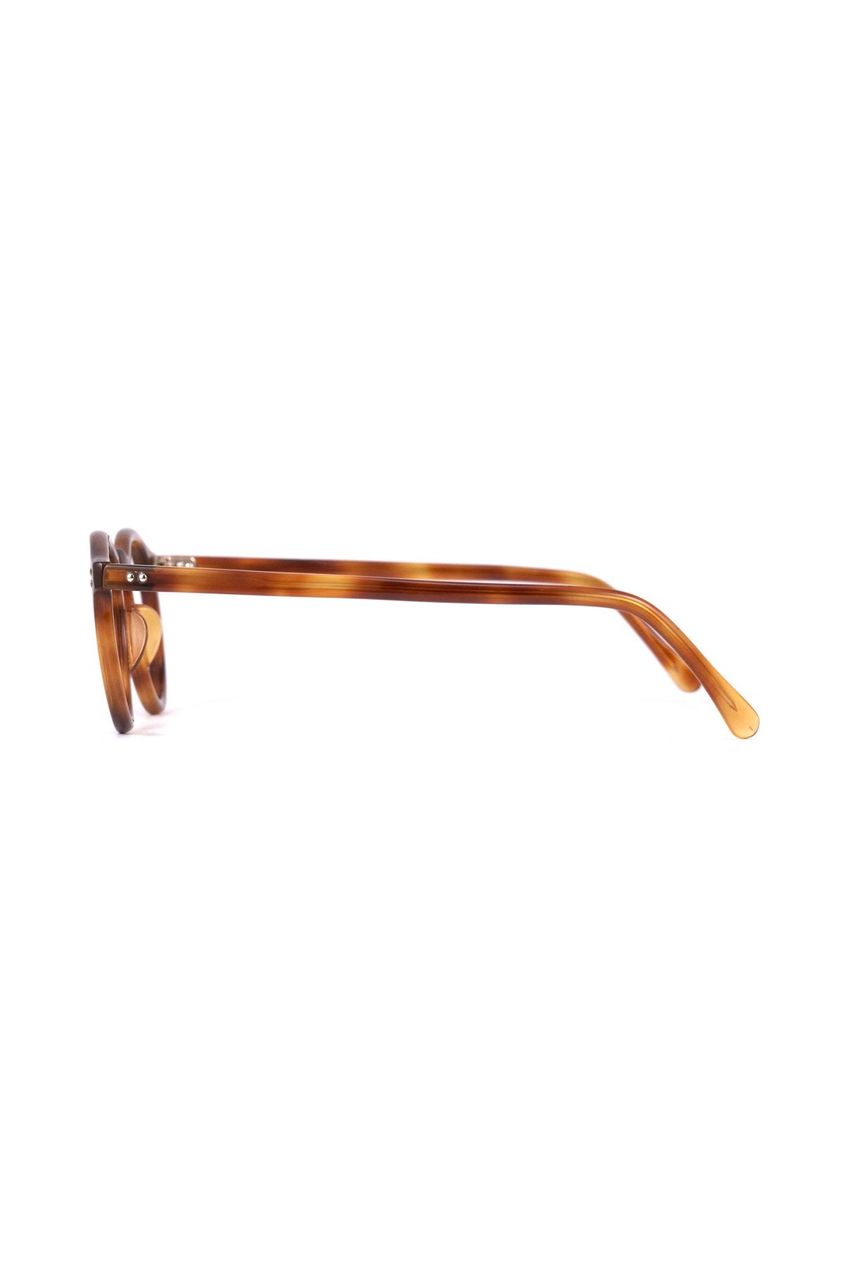 1950s - FRANCE VINTAGE EYEGLASS PANTO HONEY AMBER - OPT-922