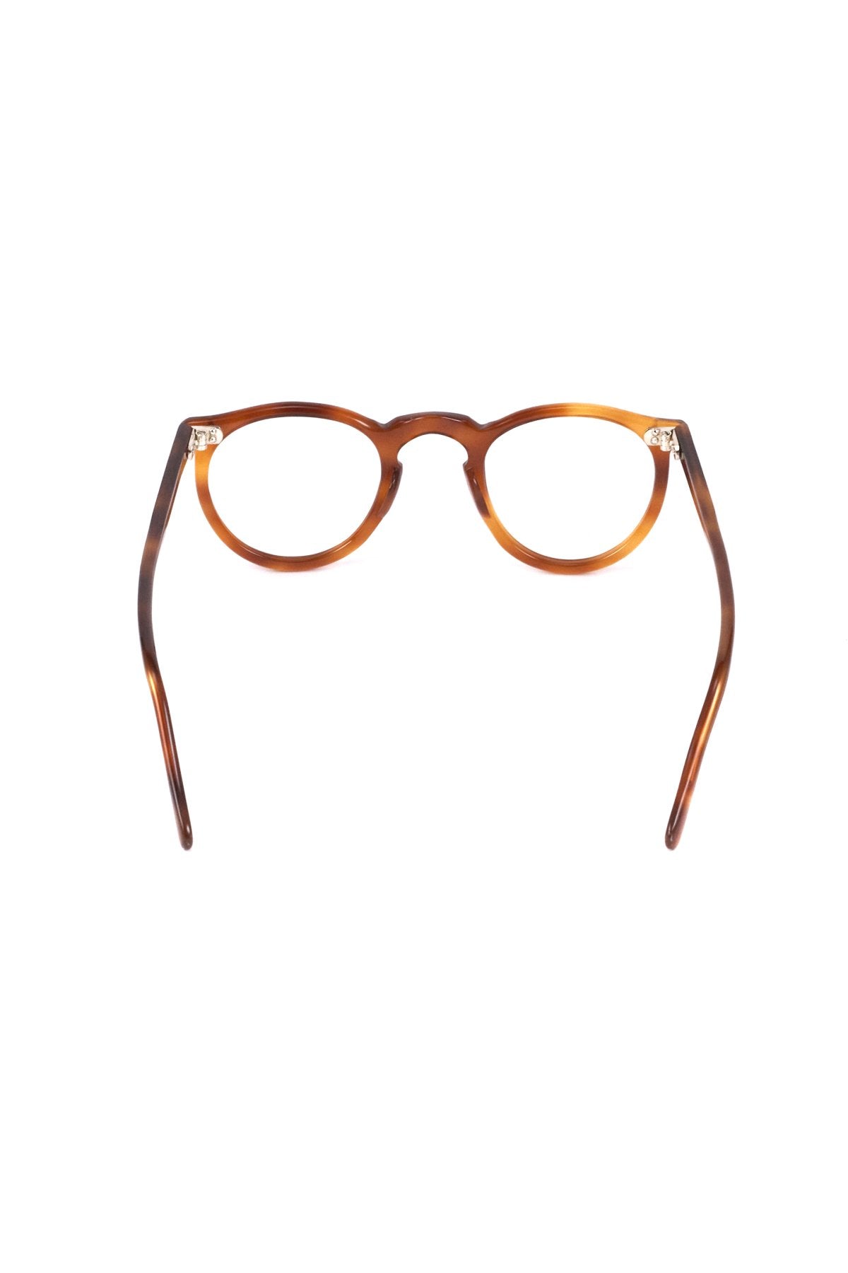 1950s - FRANCE VINTAGE EYEGLASS PANTO HONEY AMBER - OPT-924