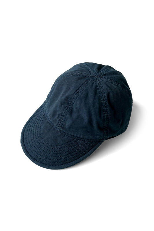 ◯ Nigel Cabourn -ACC-53 LYBRO MECHANICS CAP COTTON RIPSTOP - DARK NAVY