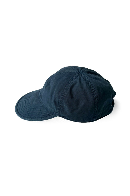 ◯ Nigel Cabourn -ACC-53 LYBRO MECHANICS CAP COTTON RIPSTOP - DARK NAVY