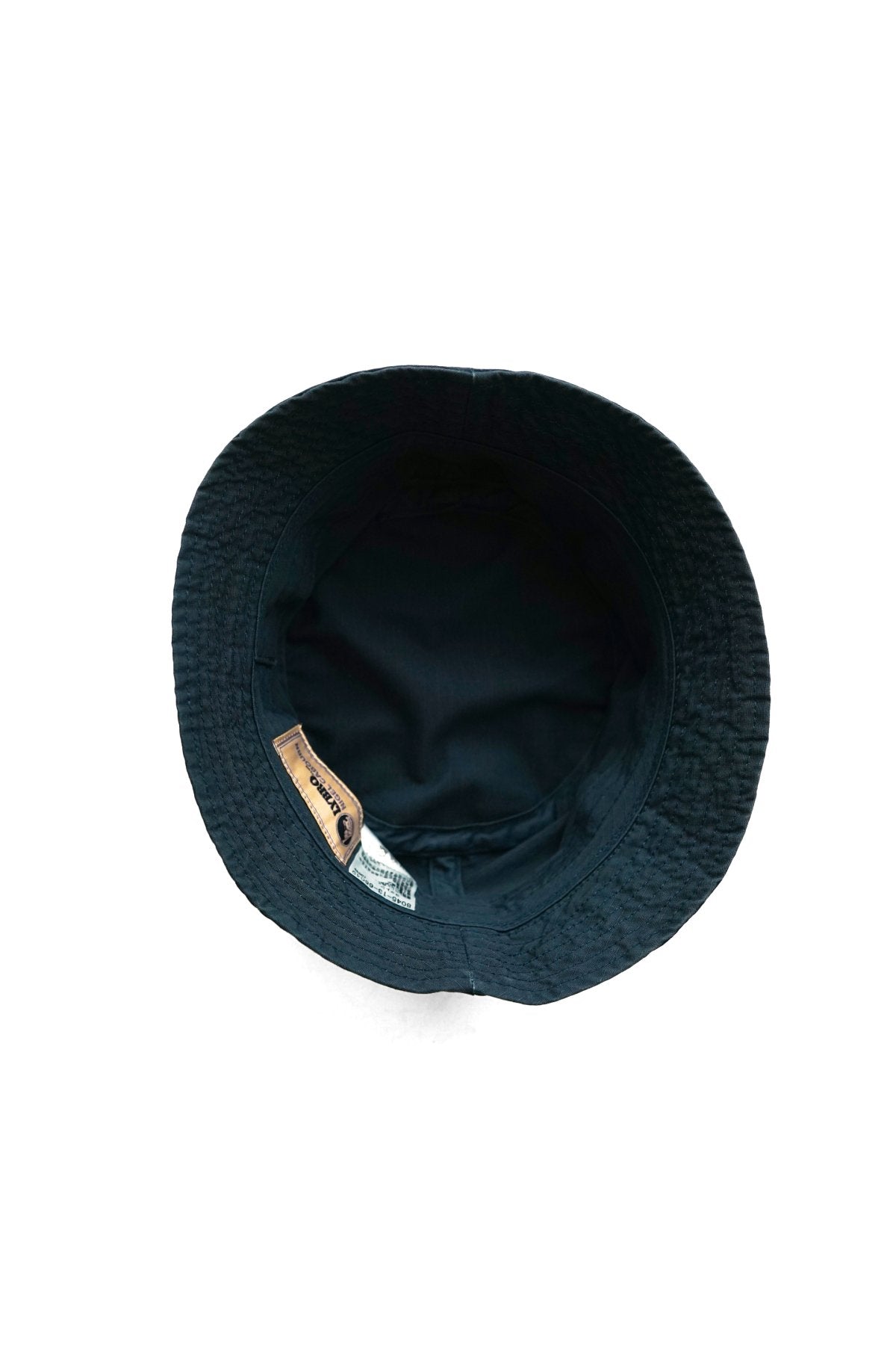 ◯ Nigel Cabourn - ACC-54 BUCKET HAT COTTON RIPSTOP - DARK NAVY