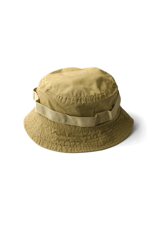 ◯ Nigel Cabourn - ACC-54 BUCKET HAT COTTON RIPSTOP - BEIGE