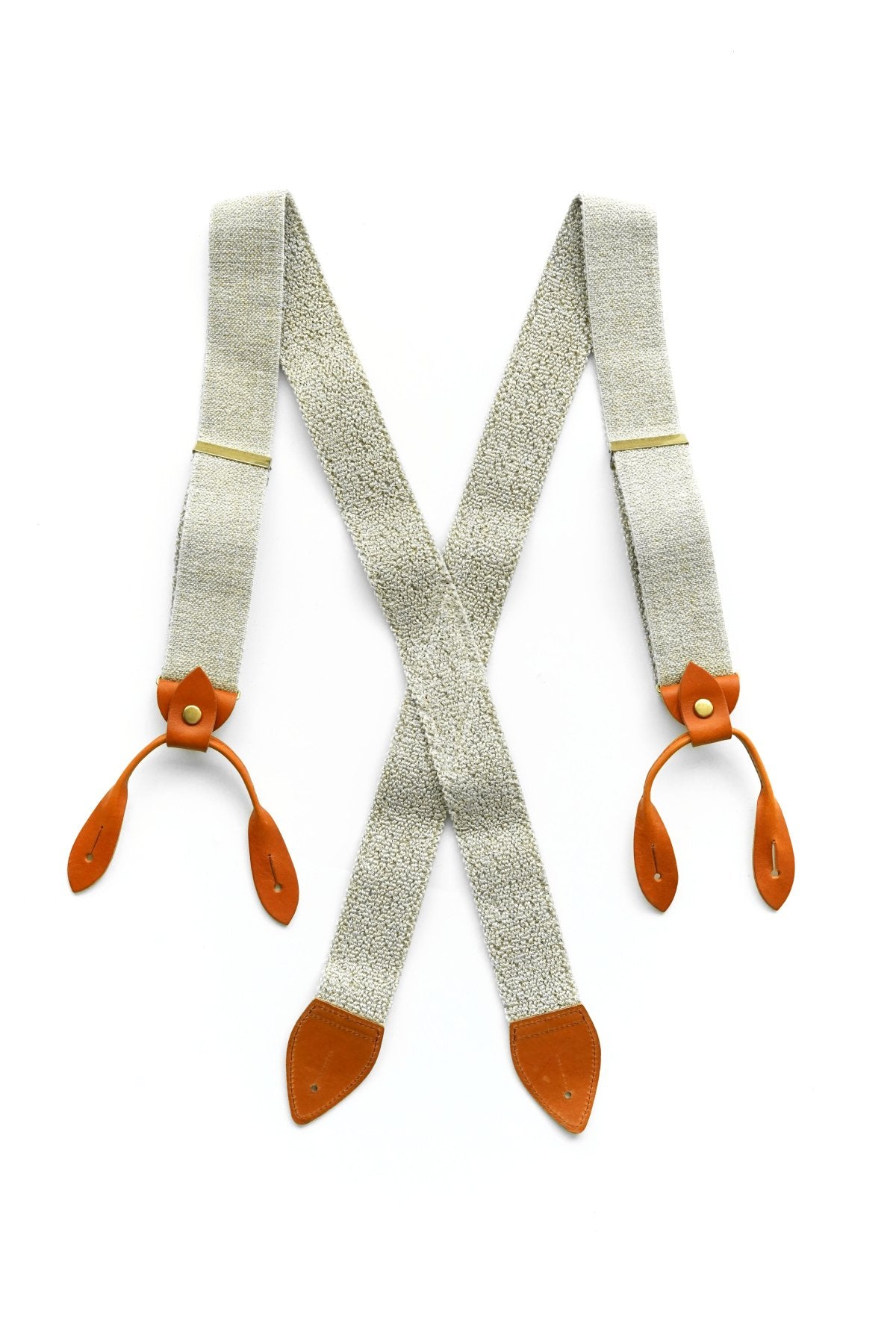 ◯ Nigel Cabourn - US ARMY SUSPENDER LINEN - IVORY