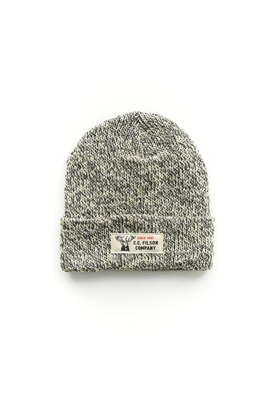 ◯ FILSON - LINED RAGG WOOL BEANIE - GRAY