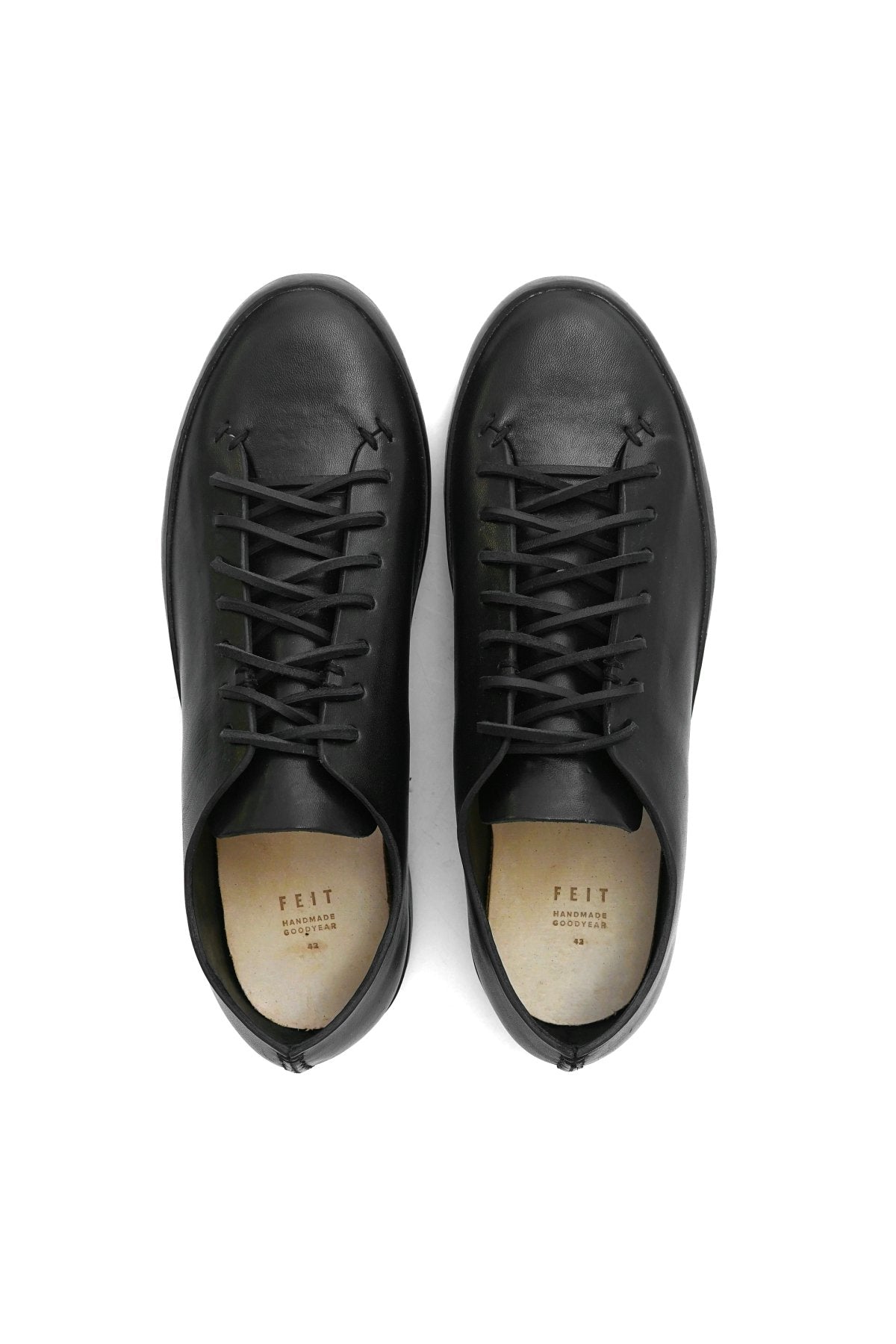 FEIT - HAND SEWN LOW RUBBER - BLACK