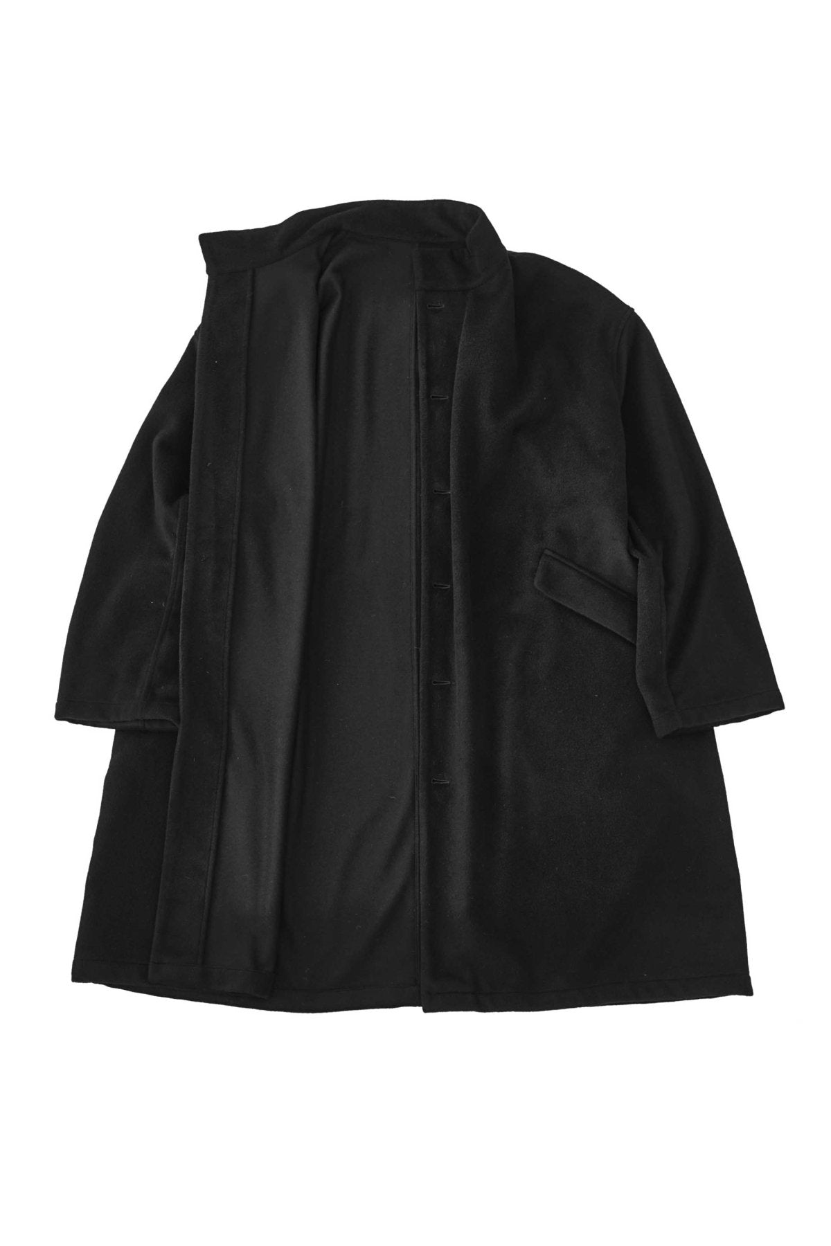 Bergfabel - OVERSIZE COAT - CASHMERE - BLACK