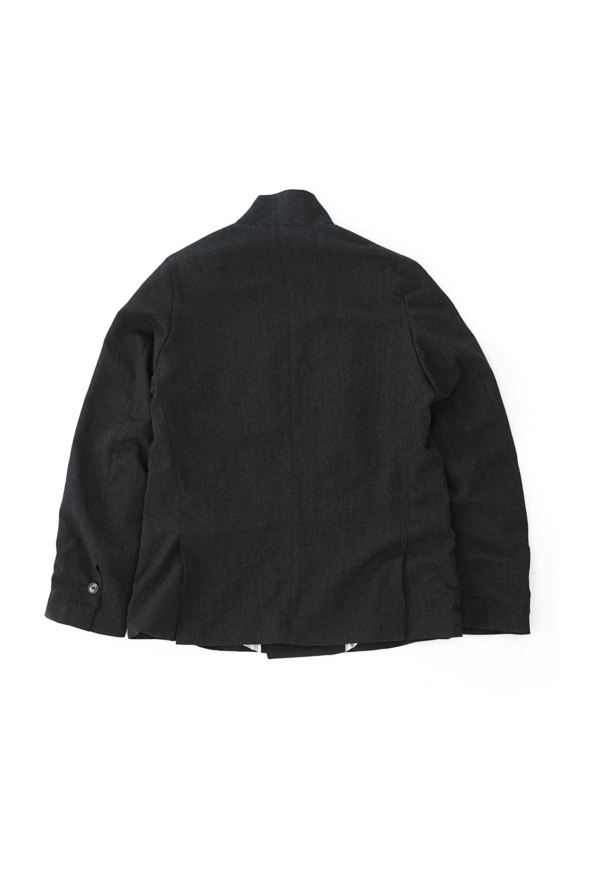 Bergfabel - DOUBLE BREASTED JACKET - CHACOAL HERRINGBONE